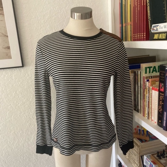 Ralph Lauren Blue Label Tops - Ralph Lauren stripe shirt